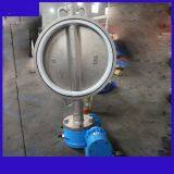D371FP-10P DN350 All Stainless Steel PTFE Seat Wafer Butterfly Valve With Double Grade Worm Gear thumbnail-1