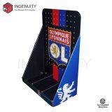 Retail hanging cardboard table display CDU-HOOK-003,Custom Paper Countertop Display Unit,Food Display Counter