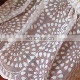 Embroidery Floral Sheer Curtains Door for Small Window Curtain thumbnail-4