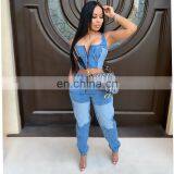 Autumn Winter Female Pants Women Patchwork Cool Jeans Trousers Fashion GIRL Casual Pantaloons Long Pants thumbnail-1