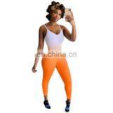 Hot Fashion Women Trendy Wholesale Boutique Gradient Slip Bodycon Sexy Nightclub Skinny Jumpsuits Rompers thumbnail-2