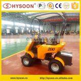 HYSOON Electric Motor Mini Loader HY200E thumbnail-3