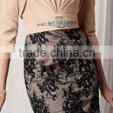 2014 New Arrive Elegant Mother of the Bride Dress With Lace and Beading Sash High Quality Sweetheart Mother of the Bride Dress thumbnail-5