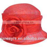 New Arrival Fascinator Sinamay Hat For Kentucky Derby Wedding Party thumbnail-1