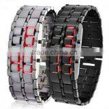 2013 Japan Iron Samurai New Latest Led Watch thumbnail-1