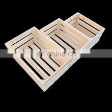 Set 3 Diverse Casse Dilegno Con Manici thumbnail-5