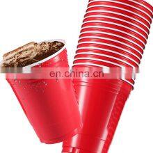 Birthday Wine Drinking Children Blue Fun Creative American Personalised Custom Disposable Red Plastic Party Cups thumbnail-2