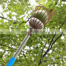 Cost Effective Stainless Steel Garden Tool Papaya Berry Telescopic Pole Mango Picker thumbnail-1