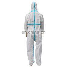 Type4 5 6 SF Micro-porous Heat Sealing Taped Disposable Coverall for Body Protection thumbnail-2