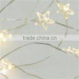20 Led Copper Wire Lights With Star Warm White Battery Operated Factory Wholesale