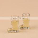 40ml Boot Shape Clear Glass Cup Wine Cup Couple thumbnail-1