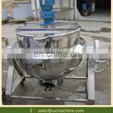 600L tilting large electric cooking pot with mixer