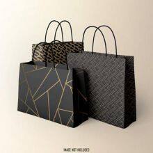 Customized Paper Bags Wholesales High-end Paper Bags Packaging OEM Gift Wrapping Custom Wholesale Gift Paper Bags thumbnail-4