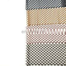 Manufacturer Direct Supply Endurable Aluminum Customization Colorful Decorative Chain Link Curtain Mesh