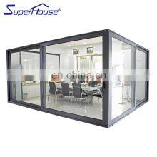 Superhouse Interior And Exterior AS2047 High Quality Double Glass Aluminium Sliding Heavy Door With German Brand Hardware thumbnail-3