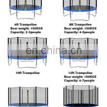 Guangzhou Manufacturer 8 Feet 10 Feet 12 Feet Large Trampoline With Accessories thumbnail-5