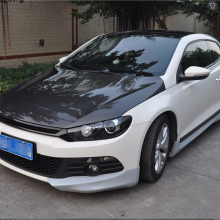 VW Scirocco Fender 09-11 Front and Rear Spoiler Skirt, Bumper Chin Lip Spoiler thumbnail-4