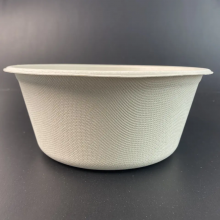 1000ml Wholesale Biodegradable Disposable Compotable Bagasse Soup Bowl thumbnail-2