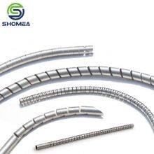 SHOMEA Customized Thin Wall Small Diameter Stainless Steel Endoscopic Spiral Tube