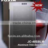 FUXIN:JC-48SBLW ,Mini Bar hold 18 bottles (Thermoelectric cooling system with two chips).