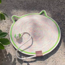 Meow Love Multi-functional Custom Color Natural Sisal Cat Scratch Board Carpet Cotton Rope Pet Sleeping Mat For Cat Grinding Claw Playing thumbnail-4