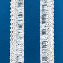 Wholesale Lace Trim Flower Elastic Lace Ribbons for Craft Gift Package Decoration Wedding Headbands thumbnail-3