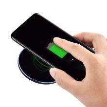 Best Sell Intelligent Match 10W 15W Fast Wireless Charger With Light Compatible With All Smart Mobile Phones thumbnail-2