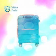 PP Waterproof Hard Case Cheap Trolley Travel Bags Luggage Sets With TSA Lock Suitcase on Wheels thumbnail-2