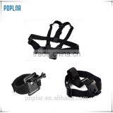 Poplar Accessories for Gopros Hand Strap Mount + Gopros Chest Strap + Gopros Head Strap thumbnail-1