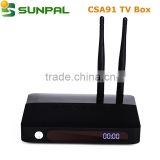 Best selling product Android 5.1 Smart TV Box 8 Core With RK3368 Ott Tv box Android 5.1 tv box CSA91