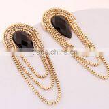Chinese Factory Price Cheap Price High Quality Chain Link Tassels Earrings thumbnail-2