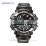 CHINA Sports Watch With Silicone Strap, MIDDLELAND Digital Watch Movement,best Multifunction Watch