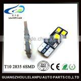 Auto Interior Led Light W5W T10 2835 6SMD Canbus Car Decorational Led Reading Light Quality Choice Most Popular thumbnail-3