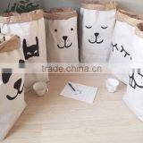 Foldable Kraft Animal Storage Bag for Kids thumbnail-2