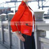 2016 High Quality Fashion Ladies Red Suits Coat Designs Business Suits for Women thumbnail-2