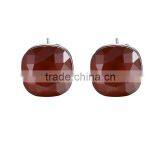 2016 Sunnmer Tropical Style Fashion Cheap White Crystal Stone Stud Earring Pack thumbnail-4