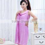 Custom Microfiber Ladies Bath Towel Dress thumbnail-6