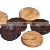 Colored Wooden Backgammon Chips