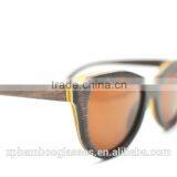 2015 New Fashion Handmade Custom China Polarized Skateboard Wooden Sunglasses(SS1008) thumbnail-1