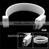 Soft Pvc Usb Bracelet