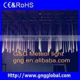Transparent Drop Waterfall Snowfall RGB LED Meteor Light 24W