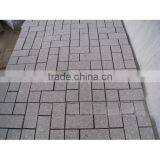 Cheap Price Paving Stone, Natural Stone Paver, Cobble Stone on Net, Paving Stone With Mesh thumbnail-3
