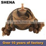 Shena 2016 New Style 100% Cotton Pashmina Shawl Scarf Price thumbnail-1