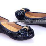 Sexy Cheap Black Fold up Flat Ballerina Shoes thumbnail-1