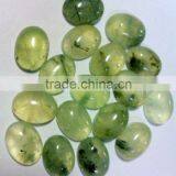 16mm x 12mm Prehnite Oval Shaped Gemstone Cabochons