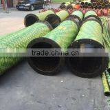 12 Inch Flexible Pump Used Rubber Water Hose With Steel Flanges