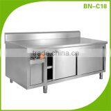 (BN-C18) Cosbao stainless steel kitchen ready made cabinet design cupboards dish warming cabinet