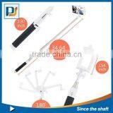 Extendable Wired Cable Selfie Stick Phone Holder Remote Shutter Monopod for Smartphone thumbnail-5