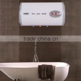 Horizontal storage electric water heater with digital screen