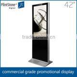 42" advertising monitor , led advertising screen vertical , portrait lcd advertising screen